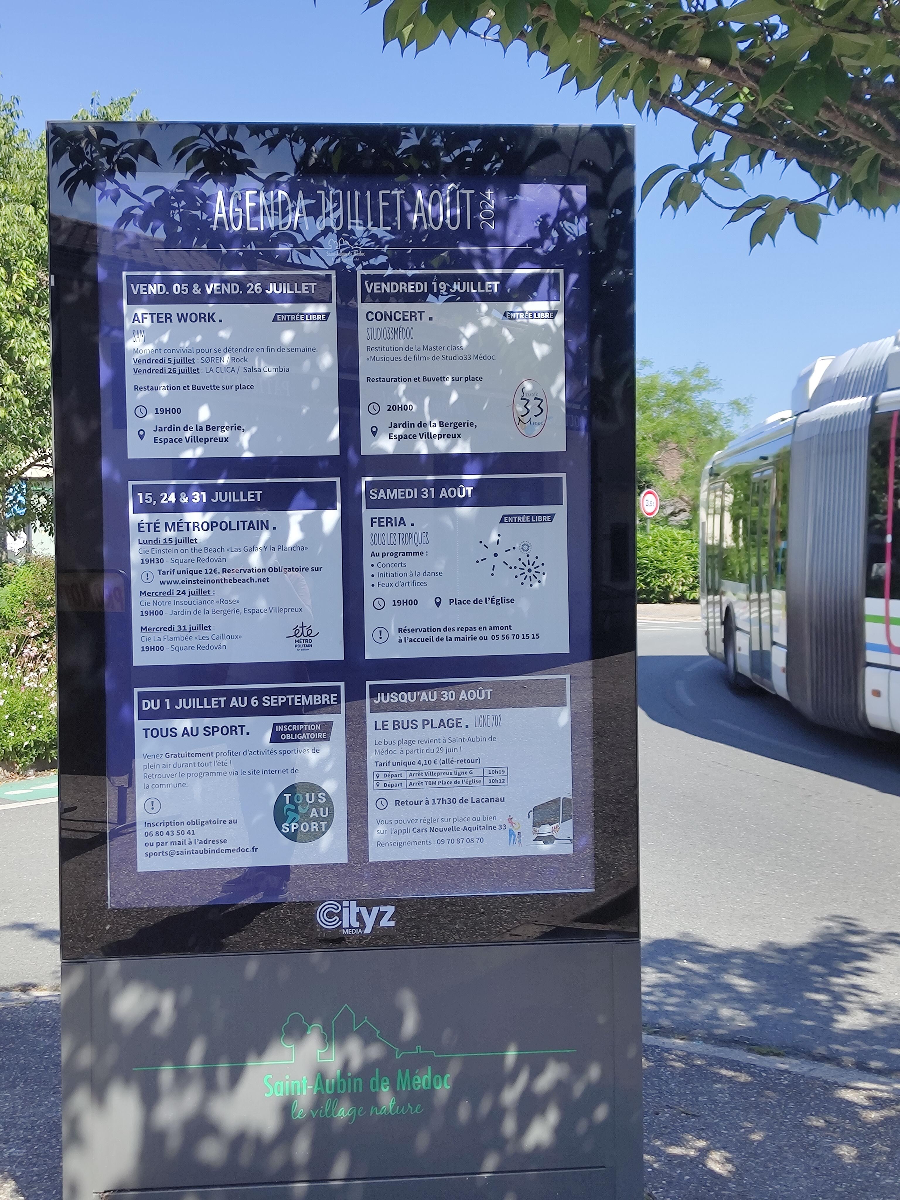 agenda été 2024